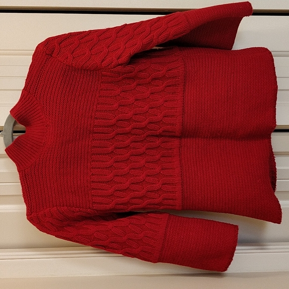 CYC Red Cardigan, Large - Picture 3 of 5